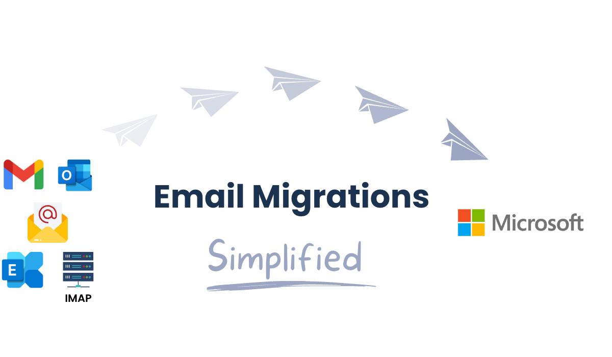 Email migrations from Google Workspace, IMAP/POP3, Gmail, Outlook or Exchange to Microsoft 365